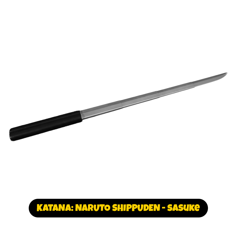 Ultoys: Collapsing Katana 3D Naruto Shippuden - Sasuke (monócromo)