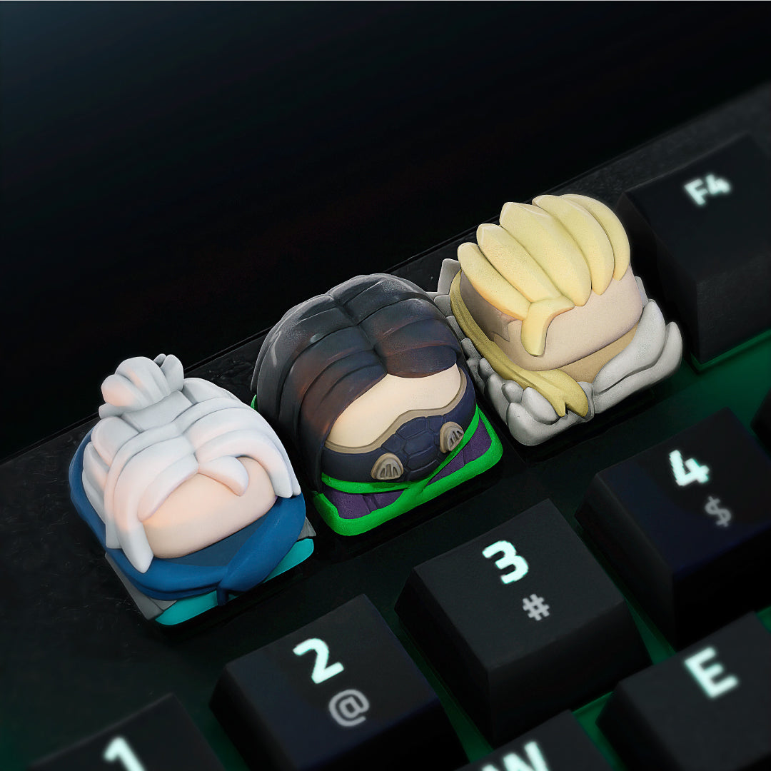 Keycaps: Valorant III de Resina 18x18mm