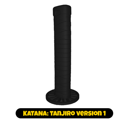 Ultoys: Collapsing Katana 3D Demon Slayer - Tanjiro Kamado Version 1 (monocromo)