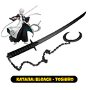 Ultoys: Collapsing Katana 3D Bleach - Toshiro (monócromo)