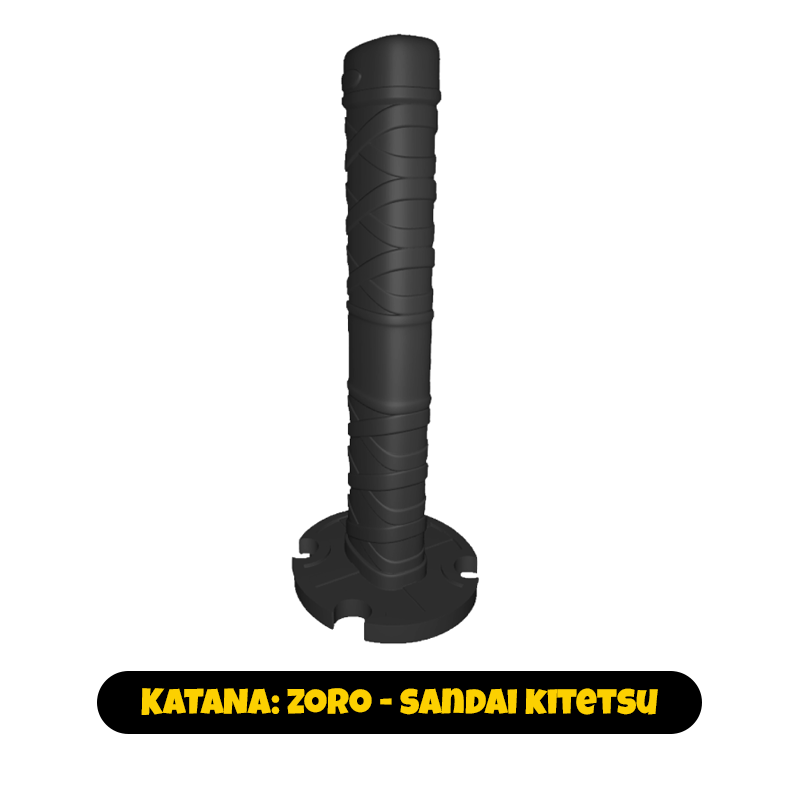 Ultoys: Collapsing Katana 3D One Piece - Zoro Sandai Kitetsu (monócromo)Ultoys: Collapsing Katana 3D One Piece - Zoro Sandai Kitetsu (monócromo)