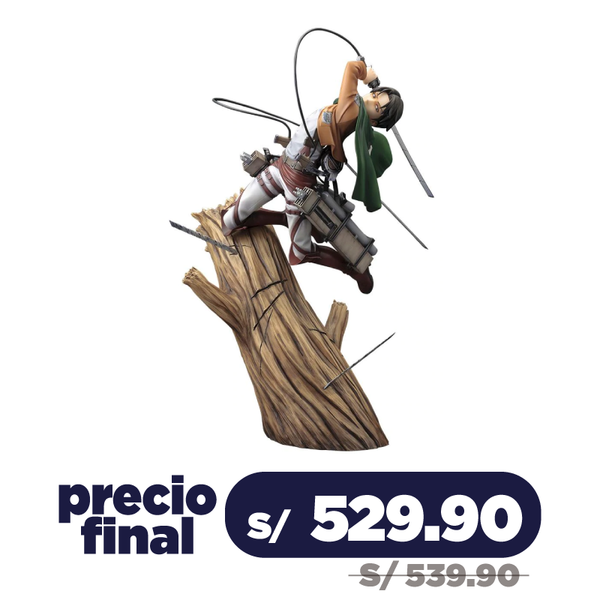 Kotobukiya: Animation: Attack on Titan - ARTFX J Levi Renewal Package Version