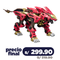 Kotobukiya: Animation: Zoids HMM - EZ-054 Liger Zero Empire Marking Plus