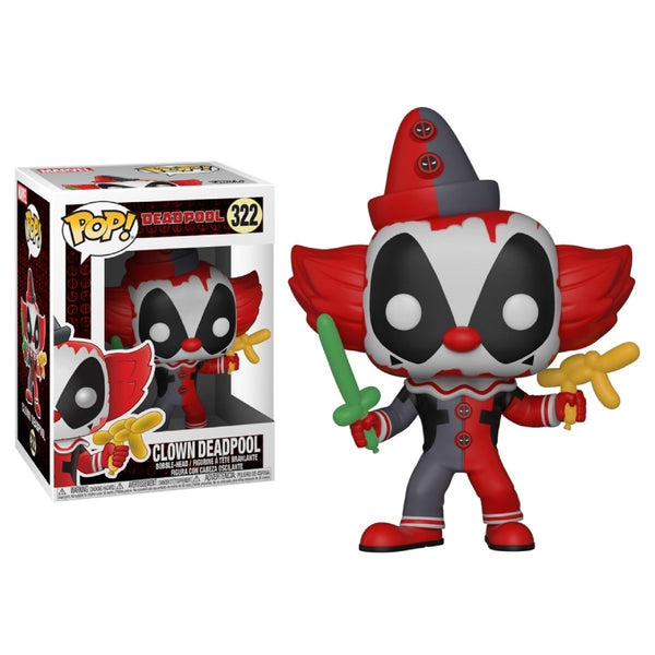 Funko Pop! Marvel: Deadpool - Clown Deadpool #322