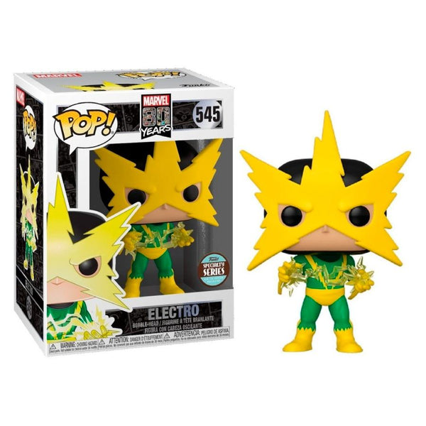 Funko Pop! Marvel: Marvel 80 Years - Electro #545 - Specialty Series