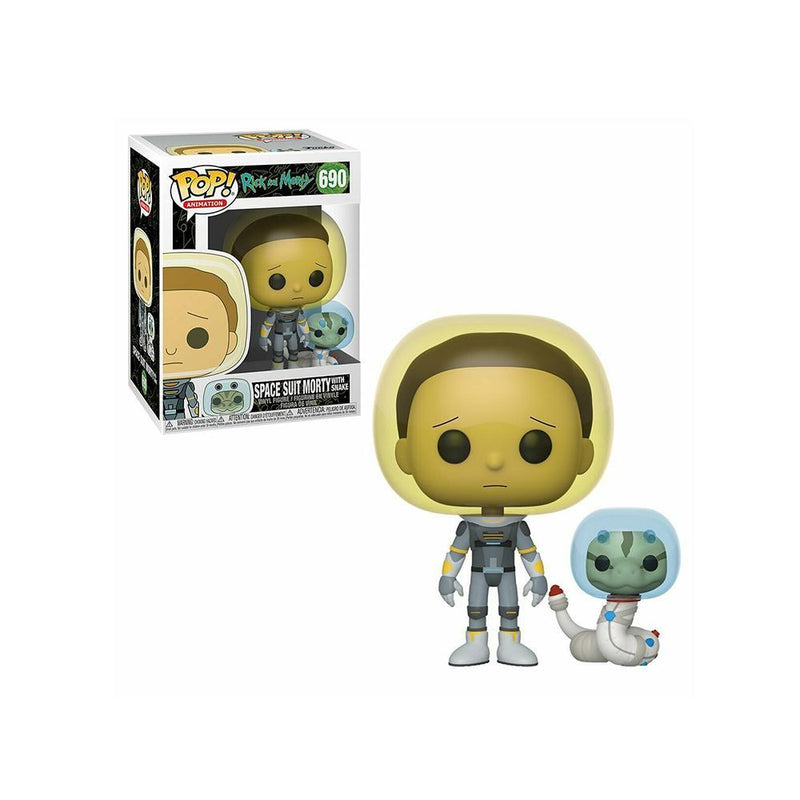 Funko Pop! Animation: Rick And Morty - Space Suit Morty With Snake