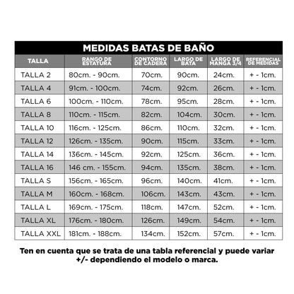 Bata Animada Stitch Felpa Microfibra Manga 3/4