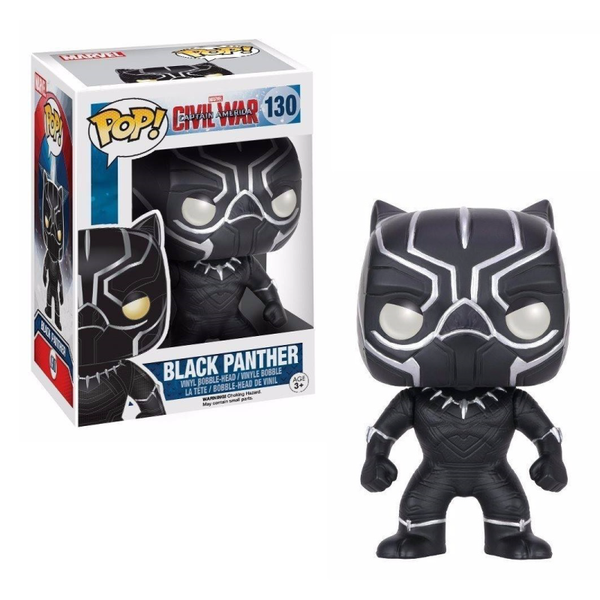 Funko Pop! Marvel: Civil War - Black Panther #130