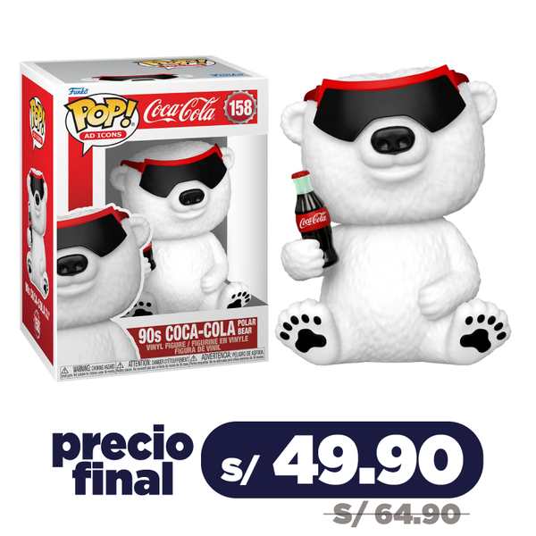Funko Pop! Icons: Coca-Cola - 90s Coca-Cola Polar Bear