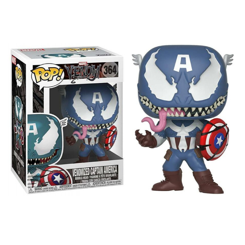 Funko Pop! Marvel: Venom - Venomized Captain America