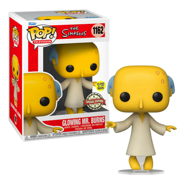 Funko Pop! Glowing Mr Burns #1162 GID PX Previews Exclusive