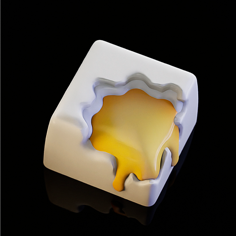 Keycaps: Foods - Huevo de Resina Vol.1 18x18mm