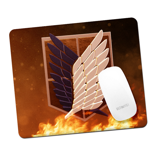 Mousepad Personalizado: Attack on Titan Antideslizante de Neopreno
