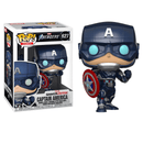 Funko Pop! Games: Marvel Avengers Game - Captain America