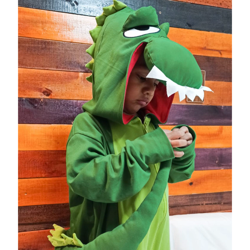 Pijama Animada Enterizo Dinosaurio Micropolar