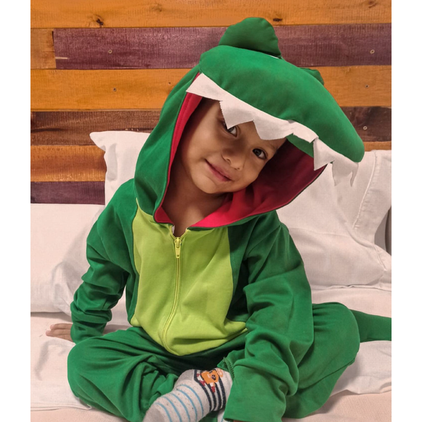 Pijama Animada Enterizo Dinosaurio Micropolar