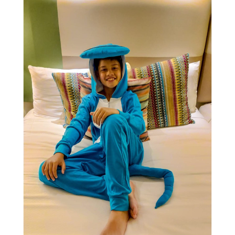 Pijama Animada Enterizo Monsters Inc Sulley Algodón
