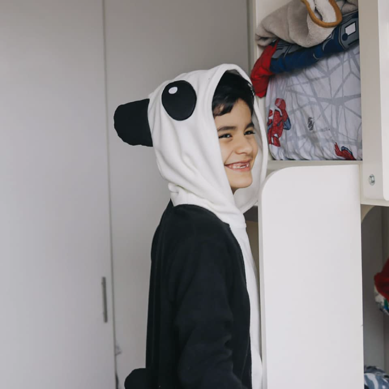 Pijama Animada Enterizo Panda Micropolar