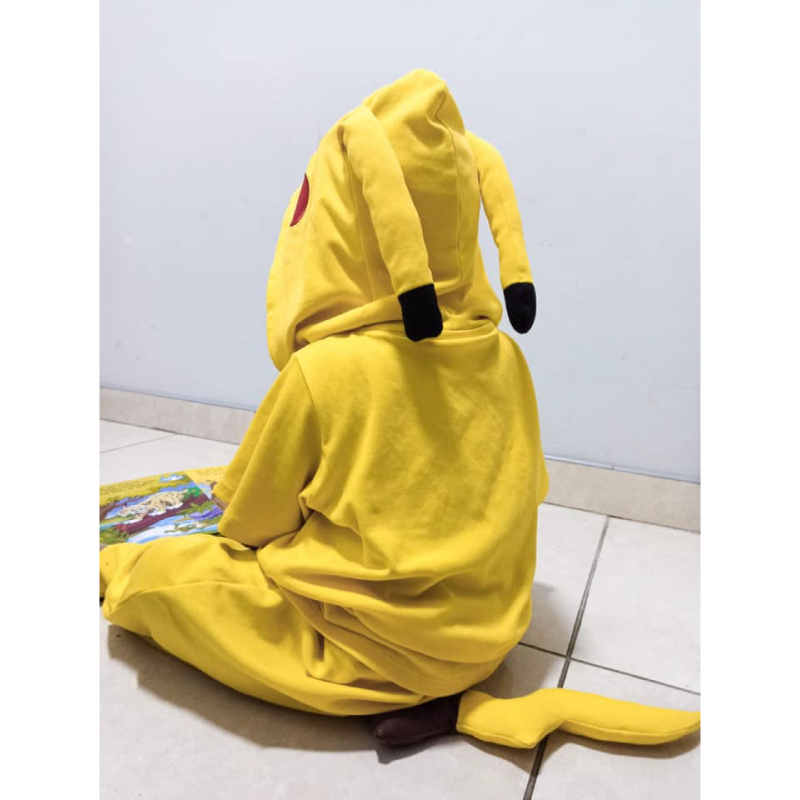 Pijama Animada Polo + Pantalón Pikachu Algodón