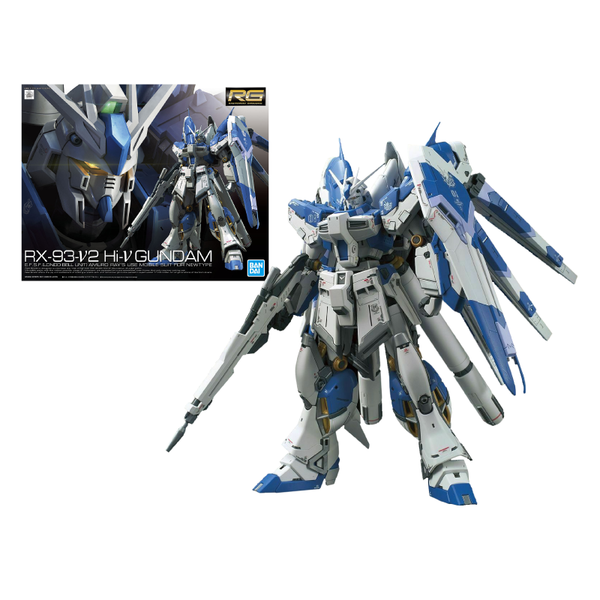 Bandai Model Kit: Animation: Gundam - RX-93-V2 Hi-V Gundam Real Grade #36 1/144