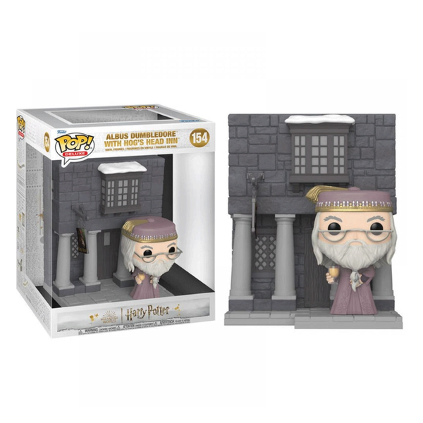 Funko Pop! Movies: Harry Potter and the Chamber of Secrets 20th Anniversary - Albus Dumbledore with Hogs Head Inn #154 Deluxe