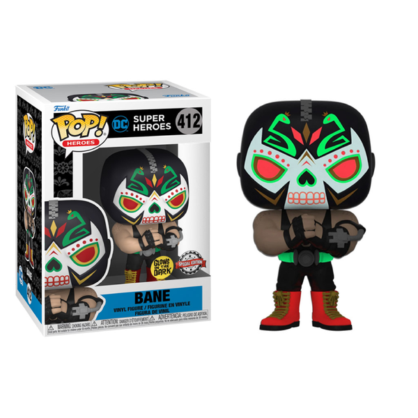 Funko Pop! Heroes: Dia de Los DC - Bane - Special Edition (Glow in the Dark)