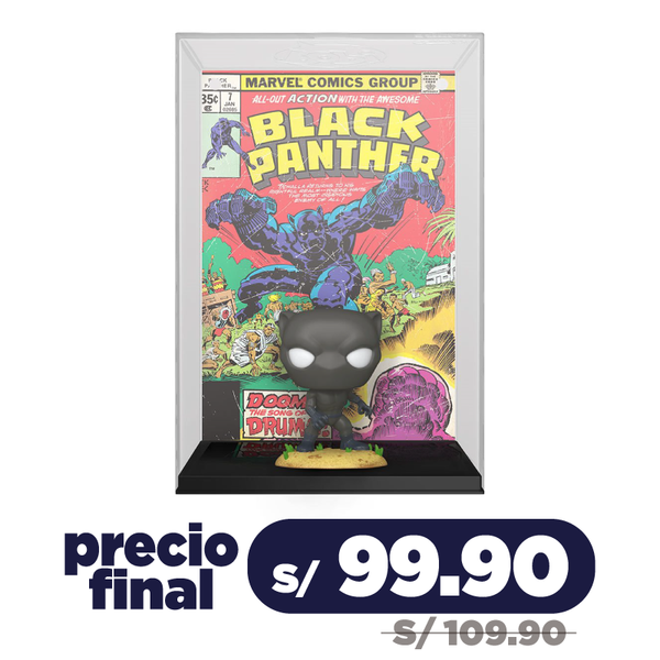 Funko Pop! Marvel: Black Panther - Black Panther #18 Comic Covers