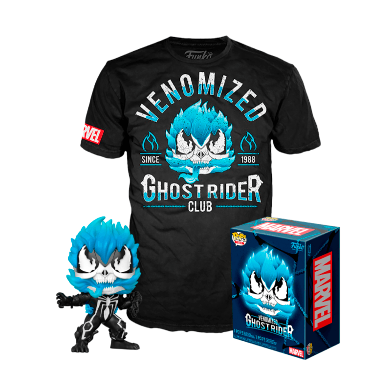 Funko Pop! Marvel: Venomized Ghost Rider Box (Glow in the Dark) - Special Edition - Talla XL