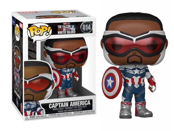Funko Pop! Marvel: The Falcon Winter Soldier - Captain America #814