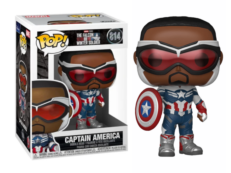 Funko Pop! Marvel: The Falcon Winter Soldier - Captain America