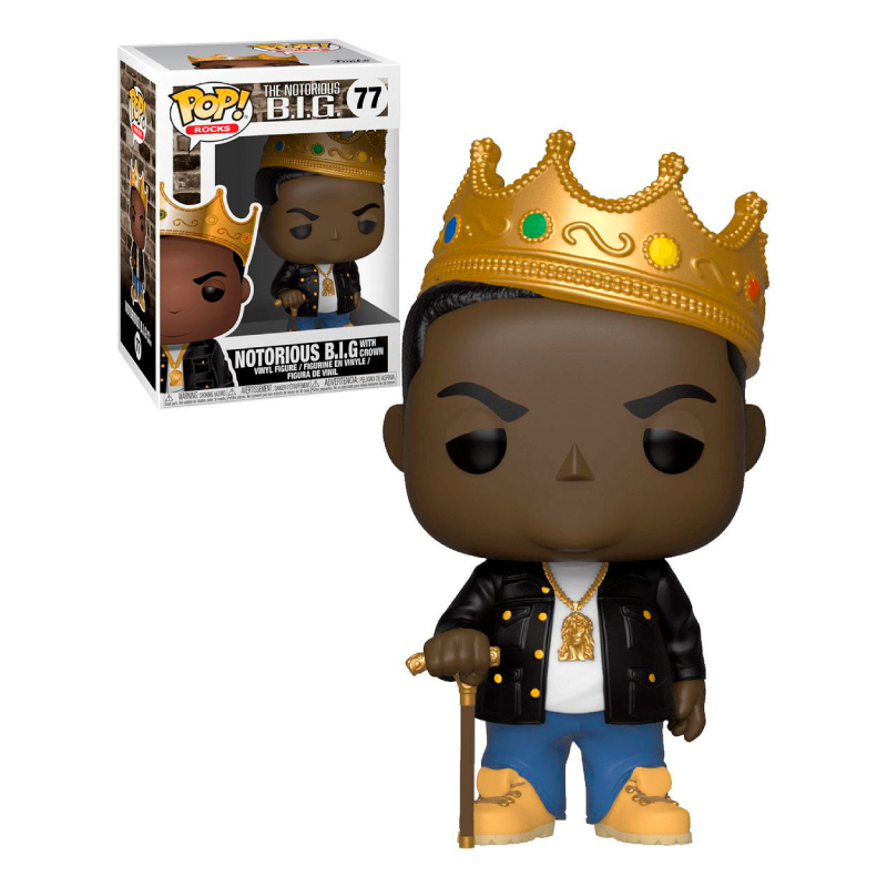 Funko Pop! Rocks: The Notorious B.I.G. - The Notorious B.I.G. with Crown