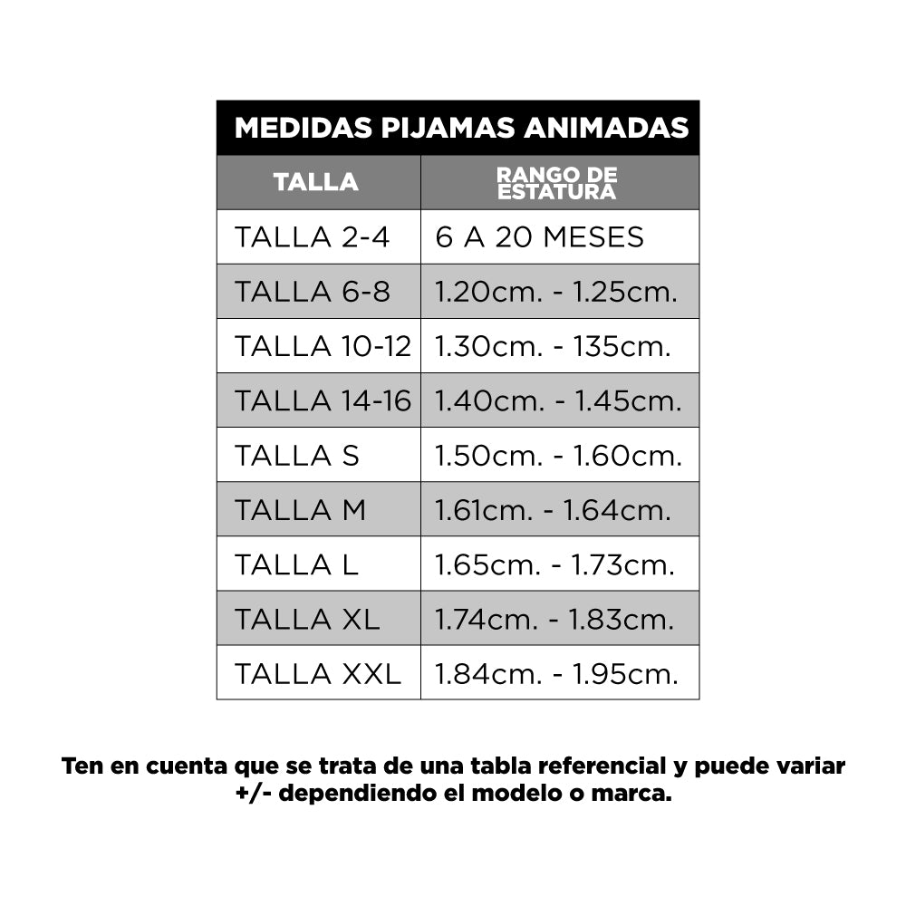 Pijama Animada Enterizo Totoro Micropolar antialérgico