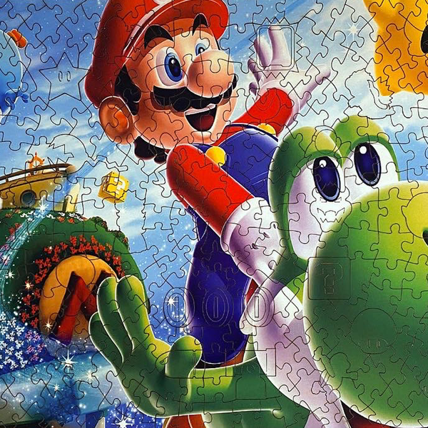 Mario Bros Rompecabezas de 379 piezas