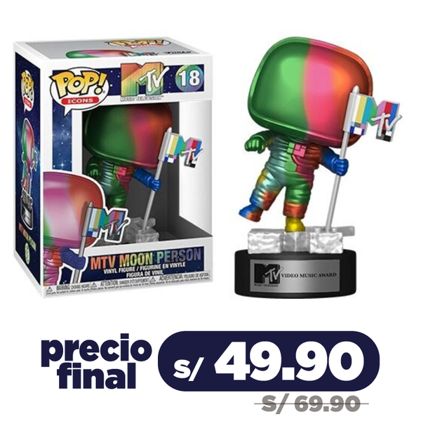 Funko Pop! Icons: MTV - MTV Moon Person #18