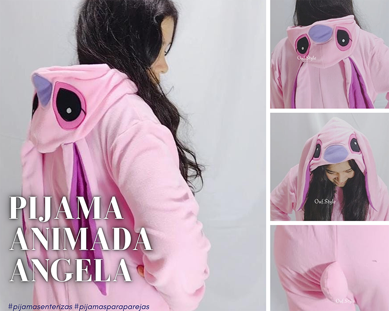 Pijama Animada Enterizo Angela Micropolar antialérgico