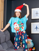 Pijama Polo Manga Larga + Pantalon Navidad SPAM Piel de Durazno