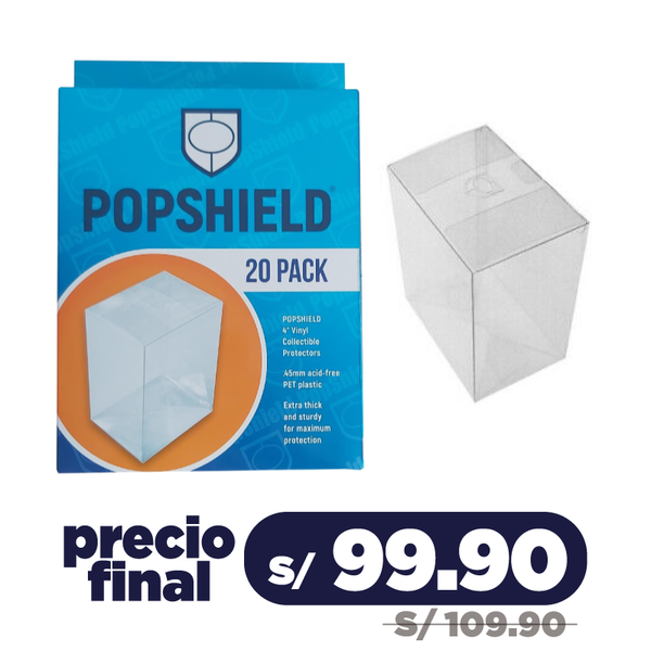 Funko Pop! Otros: PopShield Protector Pack 20 unidades