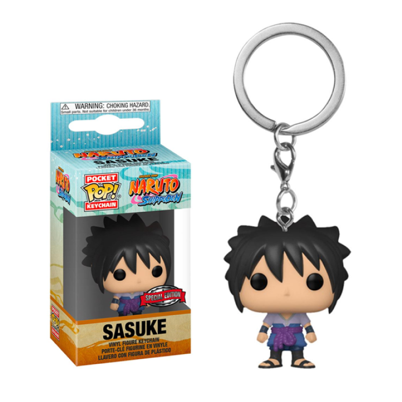 Funko Pop! Keychains: Naruto Shippuden - Sasuke - Special Edition