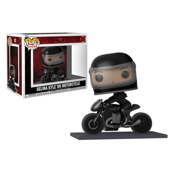 Funko Pop! Rides: The Batman - Selina Kyle On Motorcicle #281
