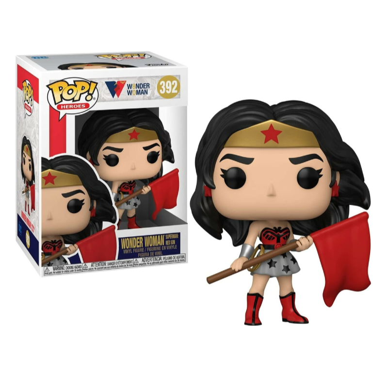 Funko Pop! Heroes: Wonder Woman 80th Anniversary - Wonder Woman Superman: Red Son