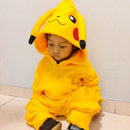 Pijama Animada Enterizo Pikachu Micropolar